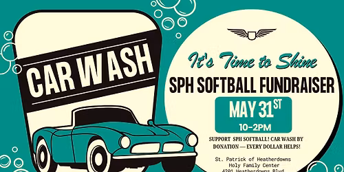 SPH Softball Fundraiser Car Wash