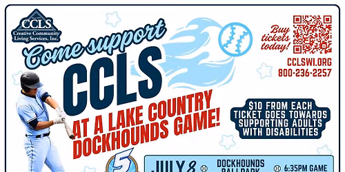 CCLS + DockHounds Baseball Fundraiser Night