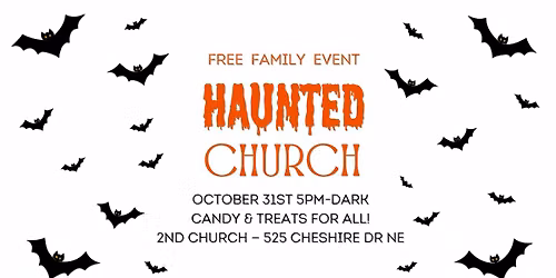 Haunted Church \ud83d\udc7b \ud83e\udd87 \ud83c\udf83 2nd Church Trick-or-Treat Night!