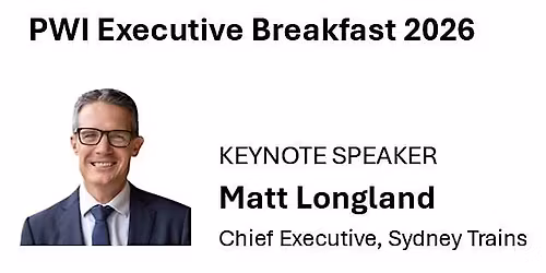 PWI NSW Executive Breakfast 2026 with Matt Longland