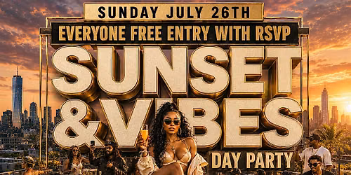 Sunset & Vibes Day Party at Delancey Rooftop