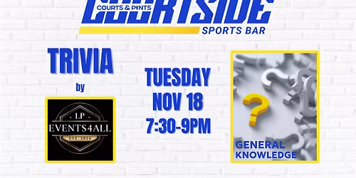 TRIVIA NIGHT - General Knowledge
