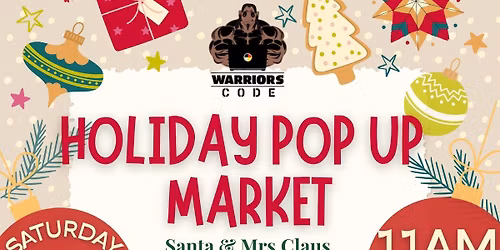 Holiday pop up
