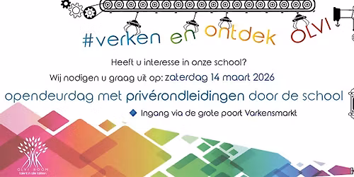 14 maart 2026 - Opendeurdag OLVI eerste graad Boom