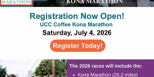 2026 UCC Coffee Kona Marathon