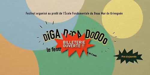 Diga Diga Doo - Festival Familial - Spectacles et Concerts