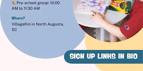 \ud83c\udf37 Spring Pop-Up Playgroup at The VillageKin \ud83c\udf37