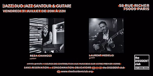[JAZZ] Duo Jazz Santour & Guitare