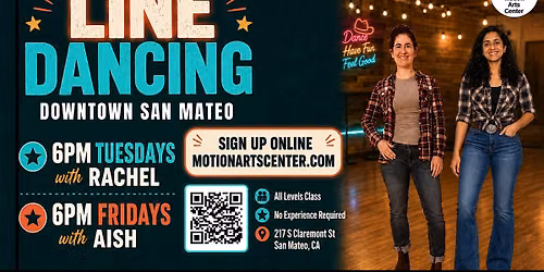 Line Dancing Classes in San Mateo