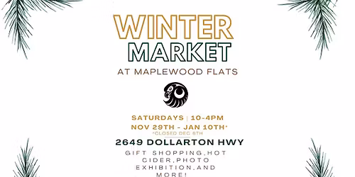 2025-2026 Winter Market at Maplewood Flats