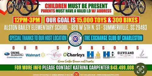 Jean's Angels 10th Annual Toy Giveaway