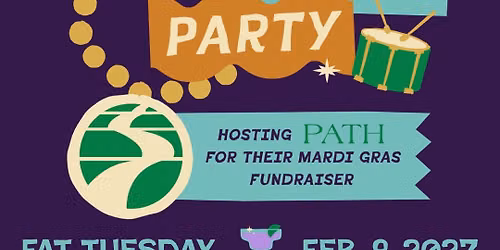 Mardi Gras Party and Benefit for PATH at Stanley\u2019s! \ud83d\udd25