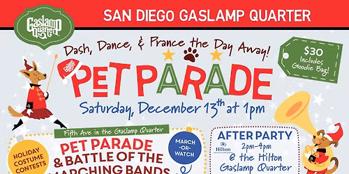 Gaslamp Pet Parade 2025