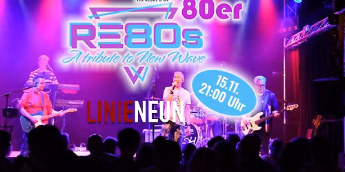 RE80s - Nacht der 80er in der Linie Neun Griesheim