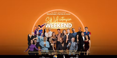 SWA Intensive Weekend | Workshops, parties & more | 24\u201326 aprilie 2026 
