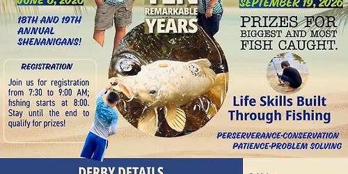 18th  Burlington\u2019s Kids Fishing Derby