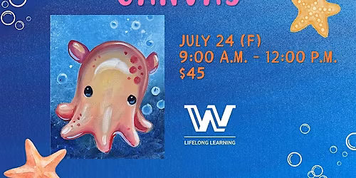 KIDS CAMP: Dumbo Octopus Canvas