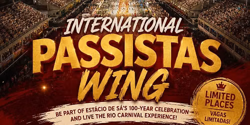 INTERNATIONAL PASSISTAS WING: EST\u00c1CIO DE S\u00c1