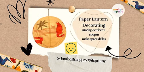 Paper Lantern Decorating