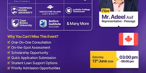 Open Day for Study In Canada at NC Solicitors DHA Phase 6 Lahore! — DHA Phase 6