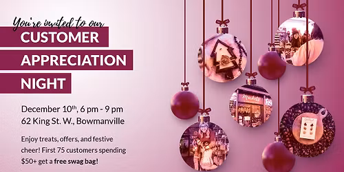 Customer Appreciation Event