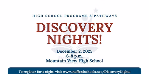 Discovery Nights! at Mountain View High School