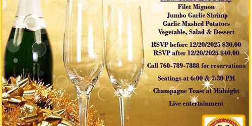 New Year's Eve Dinner