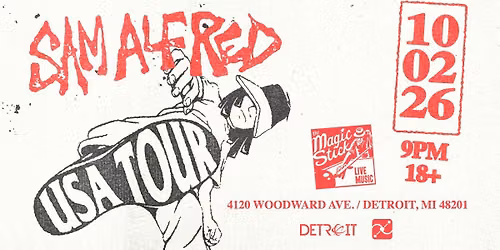 Sam Alfred at the Magic Stick - Detroit, MI