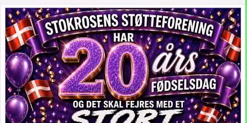 F\u00f8dselsdags spil Stokrosens Banko St\u00f8tteforening