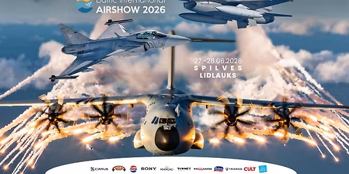 Baltic International Airshow 2026 - R\u012bg\u0101!