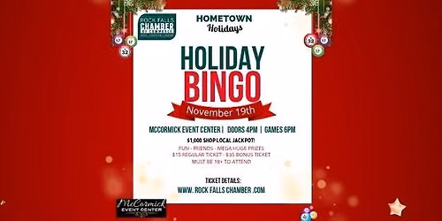 Hometown Holidays--Holiday B-I-N-G-O