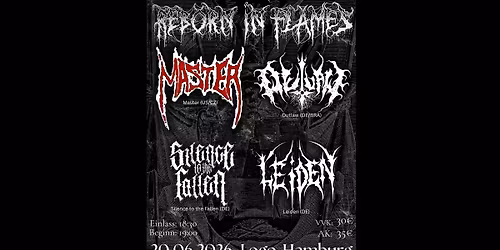 REBORN IN FLAMES FEST | LOGO Hamburg