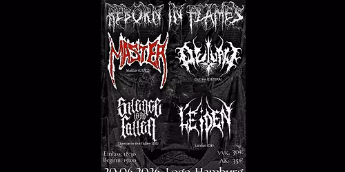 REBORN IN FLAMES FEST | LOGO Hamburg