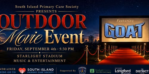 Movies Under the Stars: A Night for Primary Care - Featuring Disney &amp; Pixar\u2019s GOAT