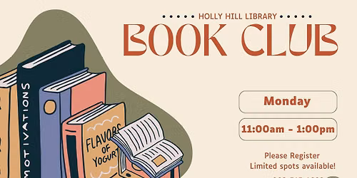 Holly Hill Library: Adult Book Club