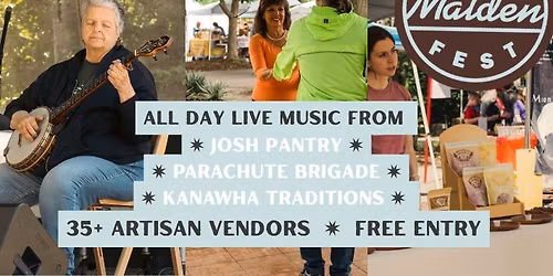 \u2737 SALT FEST \u2737 Josh Pantry, Parachute Brigade, Kanawha Traditions | 35+ Artisan Vendors | FREE ENTRY