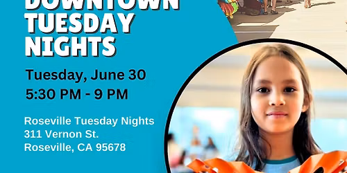 Kids Markets at Roseville Downtown Tuesday Nights