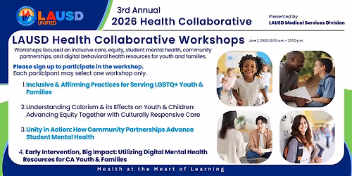 LAUSD Health Collaborative Workshops