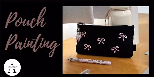 Pouch Painting Workshop by Artatrisk