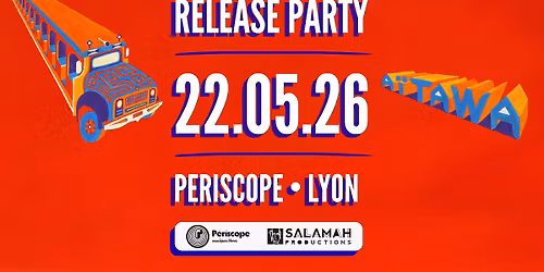 A\u00cfTAWA \u2739 Release Party au P\u00e9riscope \u271a James Stewart