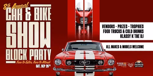 8th Annual Car & Bike Show Block Party