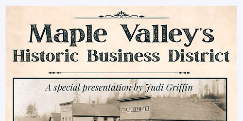 Maple Valley's Historic Business District