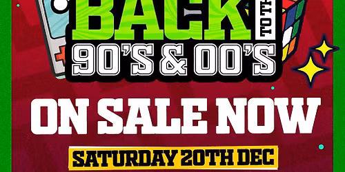 Back To The 90's - London's ORIGINAL Throwback Students Session