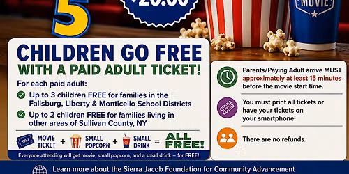 Kids Go Free Movie Day 2026!