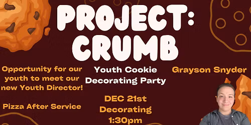 Project Crumb: Youth Cookie Decorating Party