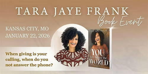 KCMO: YOU ARE BEFORE THE WORLD Book Event