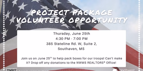 Project Package Volunteer Opportunity