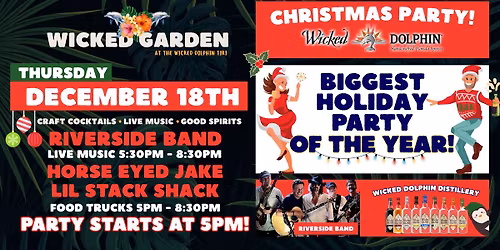 Wicked Dolphin Christmas Party!