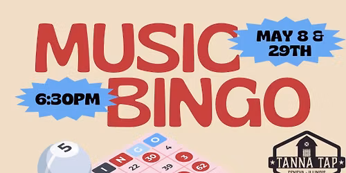 Free, All Ages Music Bingo at Tanna Tap