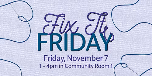 Fix It Friday